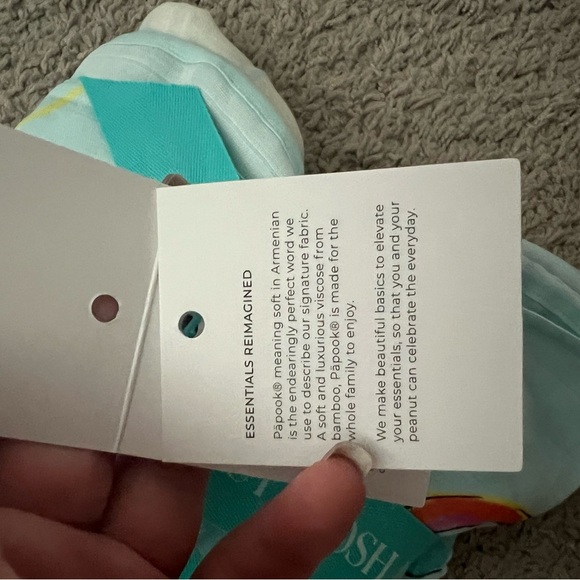 Posh Peanut Muslin Blanket Patoo - Los Angeles Print - Picture 4 of 5